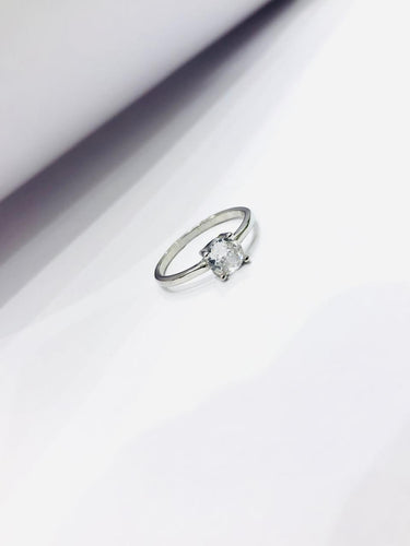 925 Silver Round Plain Ring